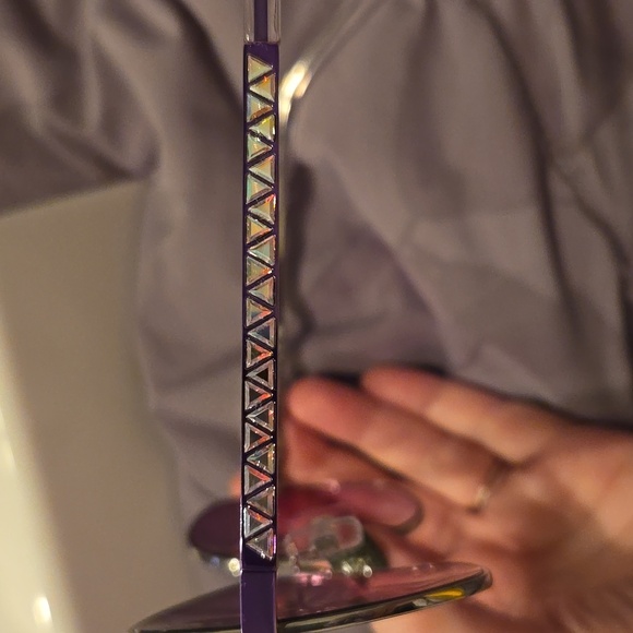 Swarovski Pastel Gradient round metal Sunglasses brand new in case - Picture 7 of 15